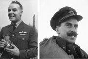 Командир 151-го авиаполка Генри Рэмсботтом-Ишервуд и командир 81-й эскадрильи RAF А.Х. Рук. Кавалеры ордена Ленина