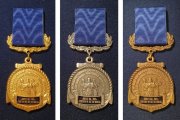 Медаль Фонда «МЦСК» «За активное участие в мероприятиях, посвященных 80-летию Северных конвоев 1941-1945 гг.» 1-й, 2-й и 3-й степени. Размер: 4х3,2 см