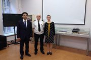 Parvin Gozalov, ICOMAM (International Committee for Museums and Collections of Arms and Military History), Vladimir Solomonov, Director of the «NCIC» Foundation, Elena Elts, Department of International Humanitarian Relations, St. Petersburg State University